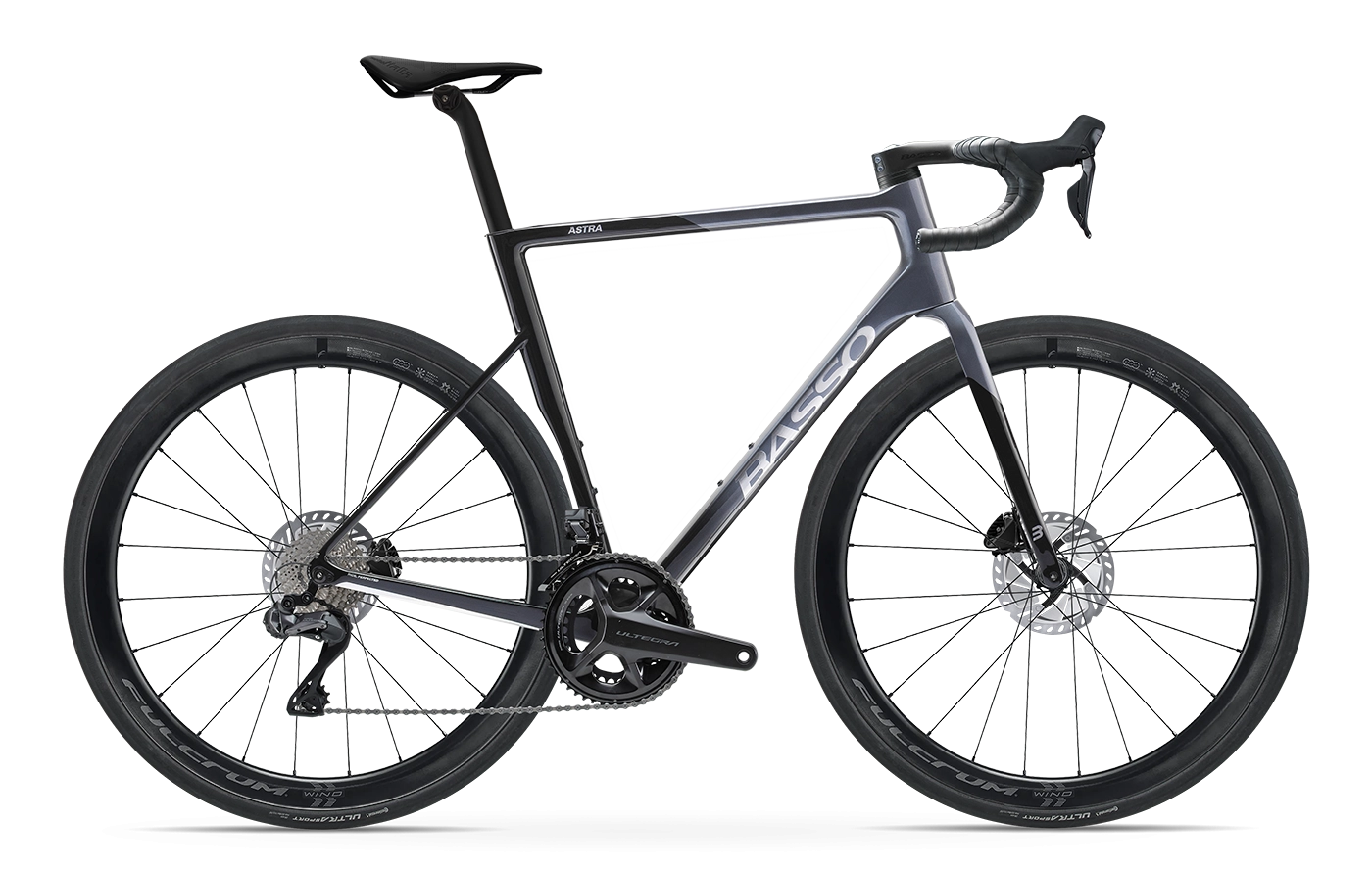 Basso Astra Ultegra Di2 Road Bike - Fulcrum Wind 42 – Brimstone Basso Astra Ultegra Di2 Road Bike - Fulcrum Wind 42 – Brimstone