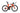 Argon 18 E117 Shimano Ultegra Di2 triathlon bike in Flaming Red side view with integrated cockpit and aero disc brake frame