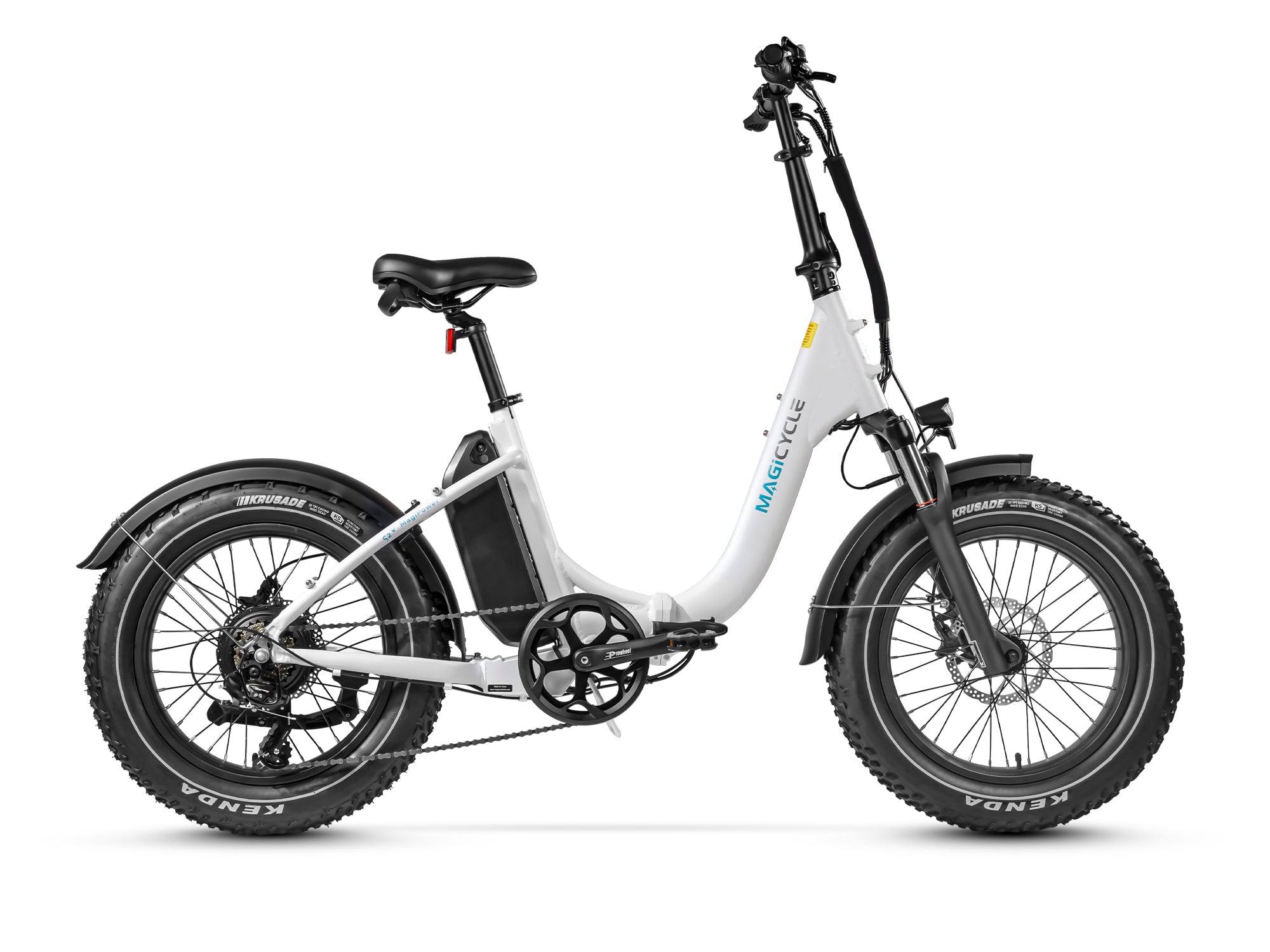 Jaguarundi 48V Folding Step-Thru Fat Tire Ebike