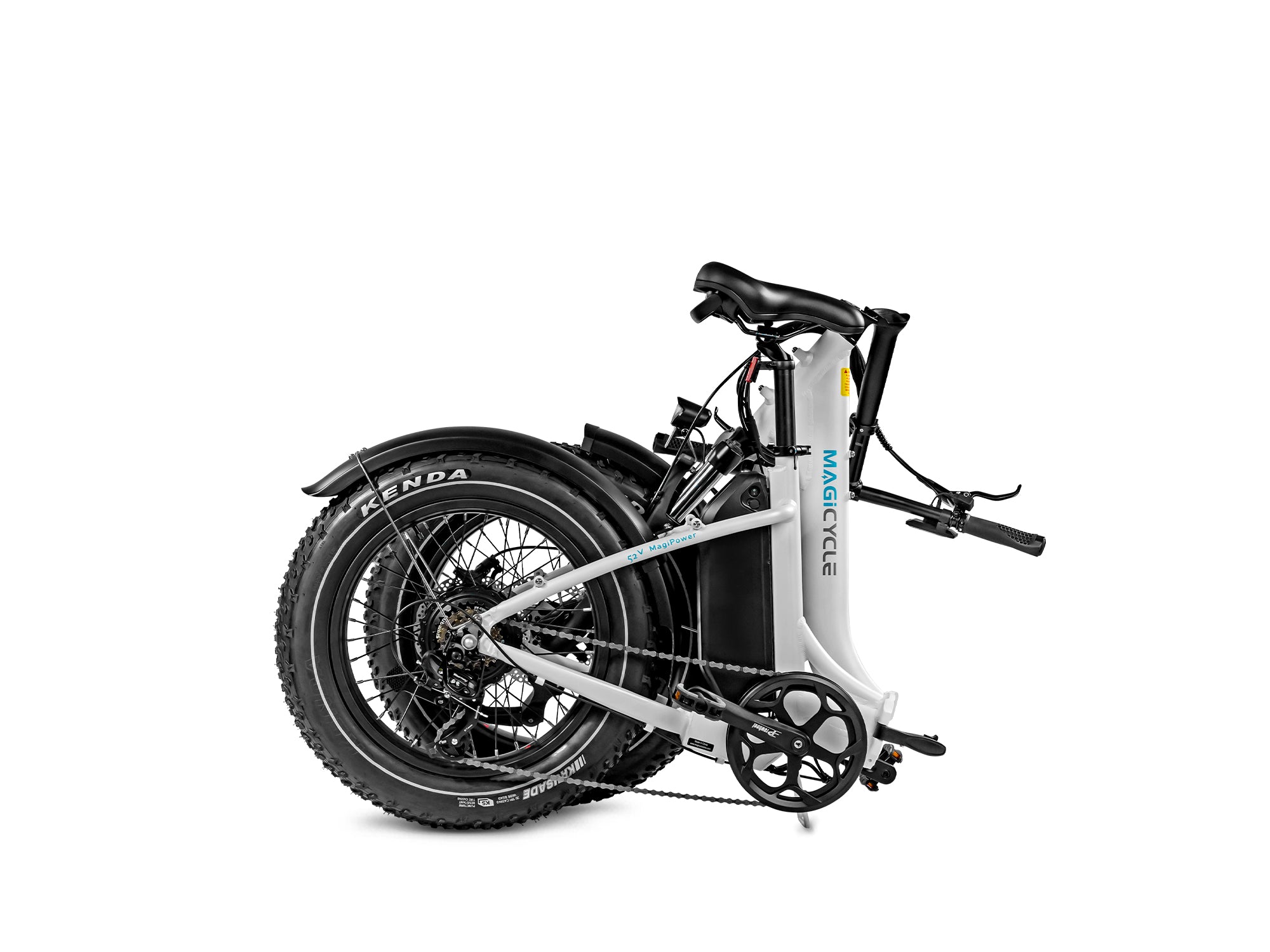 Jaguarundi 48V Folding Step-Thru Fat Tire Ebike