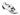 Lake CX190 road cycling shoe in White/Black front side view