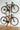 Bike vertical rack- Two bike Wooden storage
