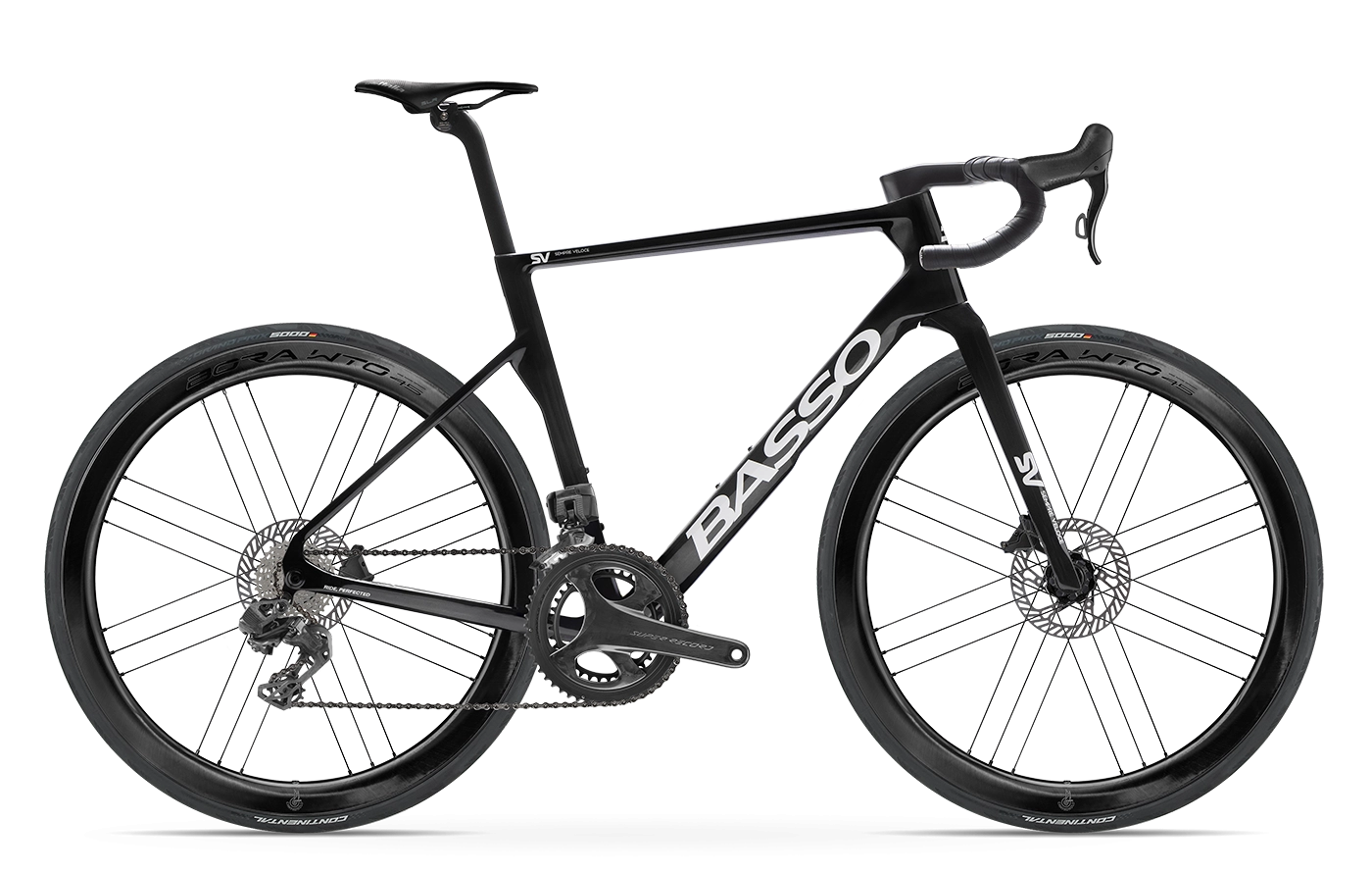 Basso SV SRAM Red AXS DT Swiss ARC 1100 DB Road Bike – Brimstone