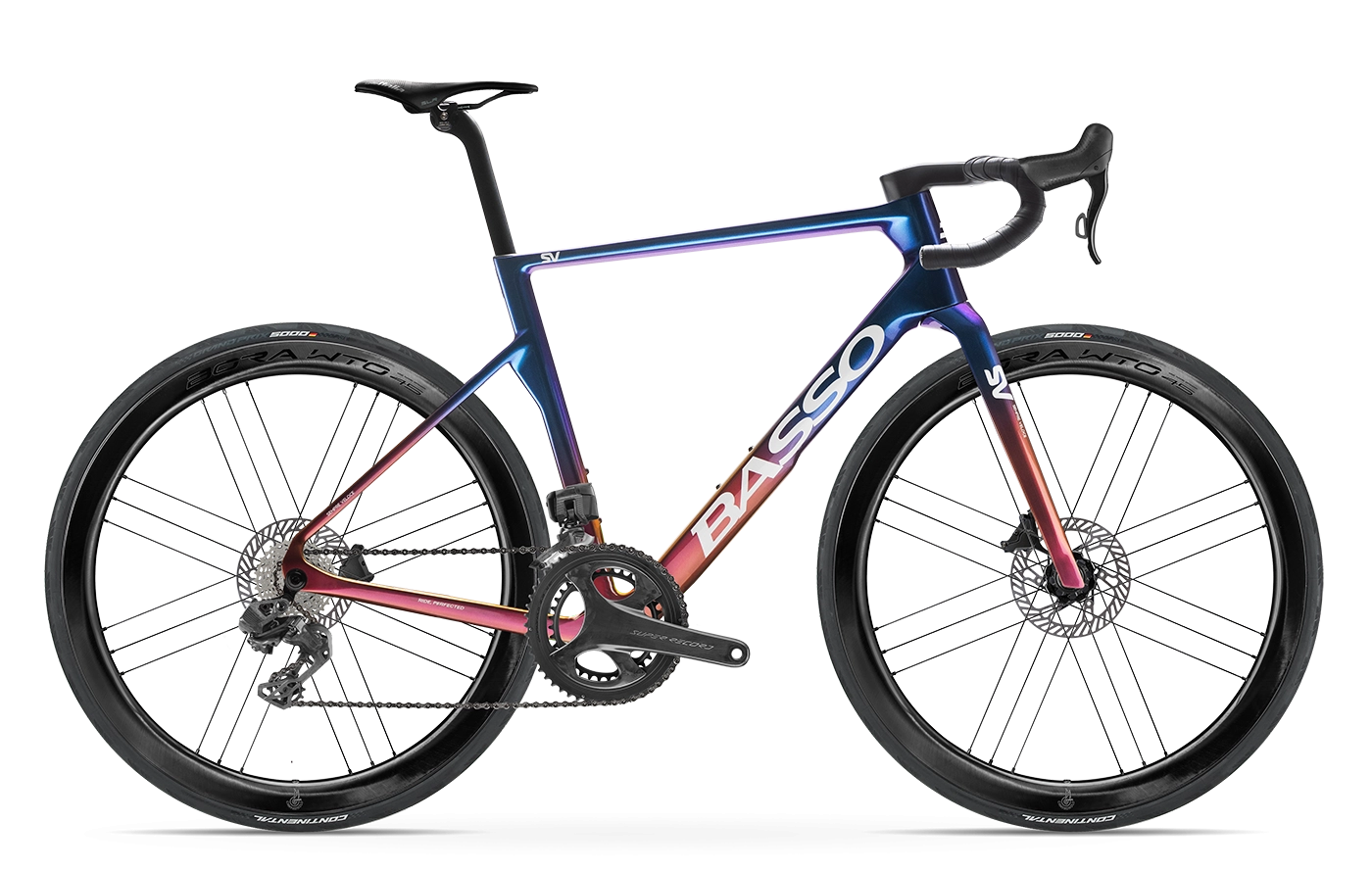 Basso SV SRAM Red AXS DT Swiss ARC 1100 DB Road Bike – Brimstone