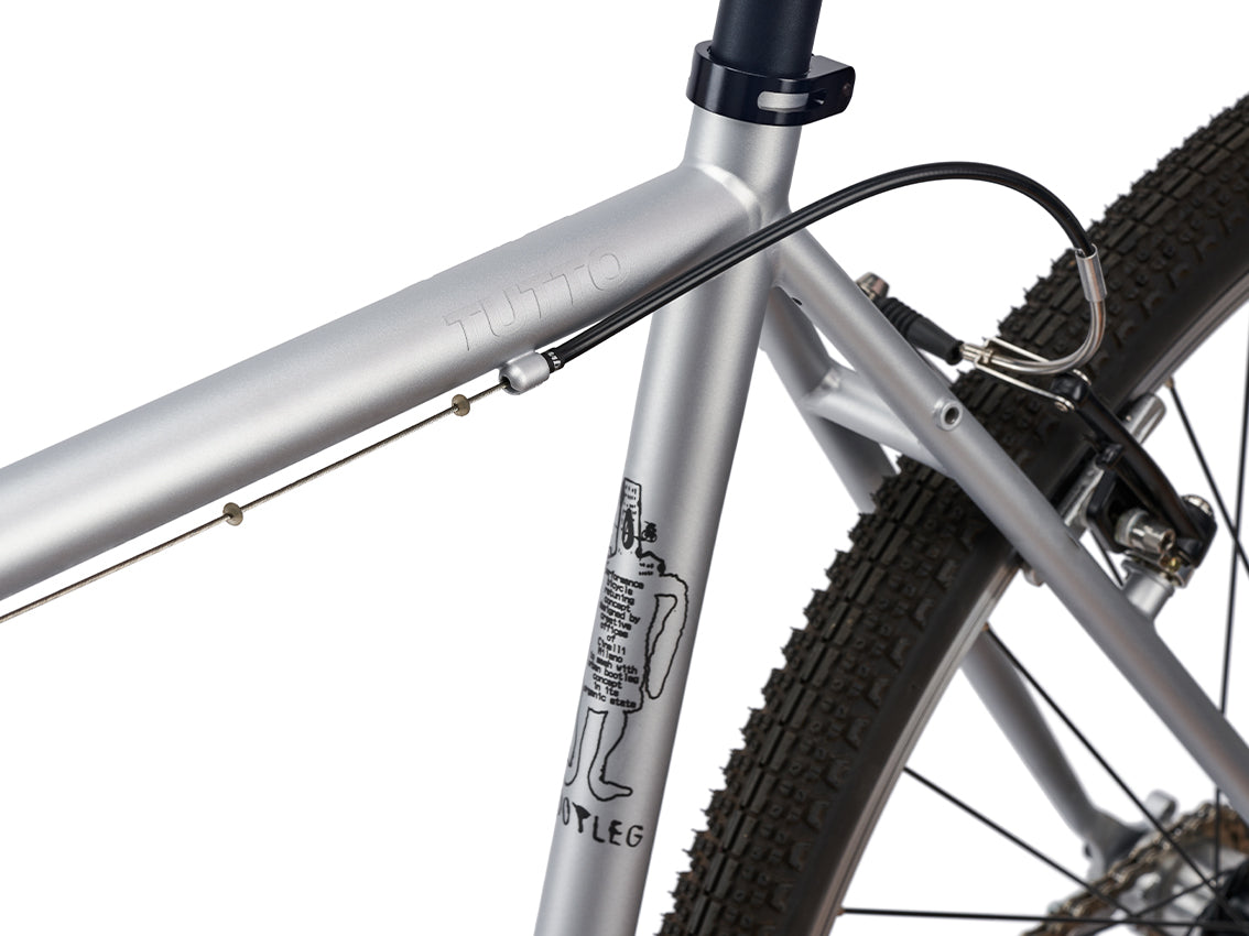 Cinelli Tutto Plus - Silver Bootleg 2024 – Brimstone Bicycles